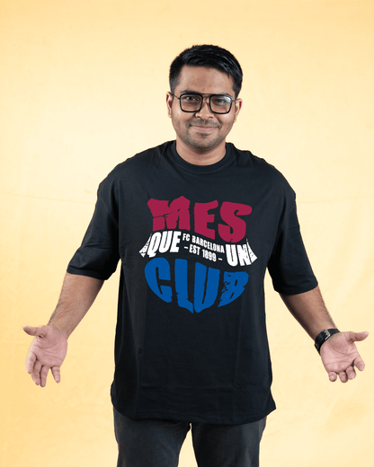 Tiki Taka Official Merchandise Printed Oversized Drop Shoulder T-Shirts for Men | Comfortable Cotton Fabric | Mad Koffee Fashion Show your passion for the game with our Tiki Taka official merchandise printed oversized drop shoulder t-shirts. Made from soft, breathable cotton fabric, these tees feature exclusive Tiki Taka designs, perfect for true football enthusiasts who love the beautiful game.