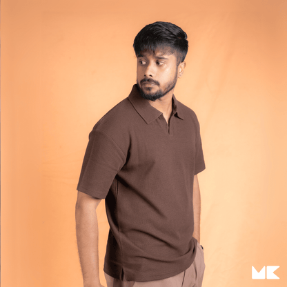 Waffle Fabric Polo T-Shirts for Men and Women | Unisex | Stylish and Comfortable | Mad Koffee Fashion Upgrade your wardrobe with our unisex waffle fabric polo t-shirts. Made from premium waffle-textured fabric, these polo tees offer a breathable fit and a sleek, versatile look, perfect for any casual or semi-formal setting.