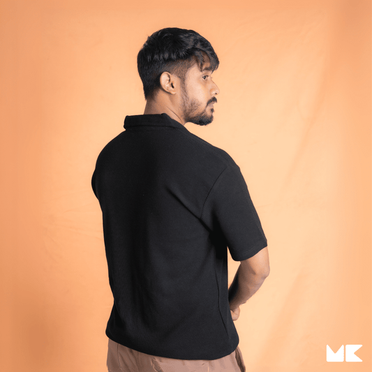 Waffle Fabric Polo T-Shirts for Men and Women | Unisex | Stylish and Comfortable | Mad Koffee Fashion Upgrade your wardrobe with our unisex waffle fabric polo t-shirts. Made from premium waffle-textured fabric, these polo tees offer a breathable fit and a sleek, versatile look, perfect for any casual or semi-formal setting.