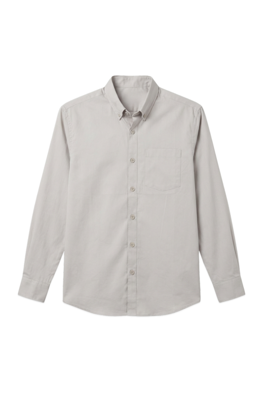 Button-Down Oxford Shirt – Vanilla Cream