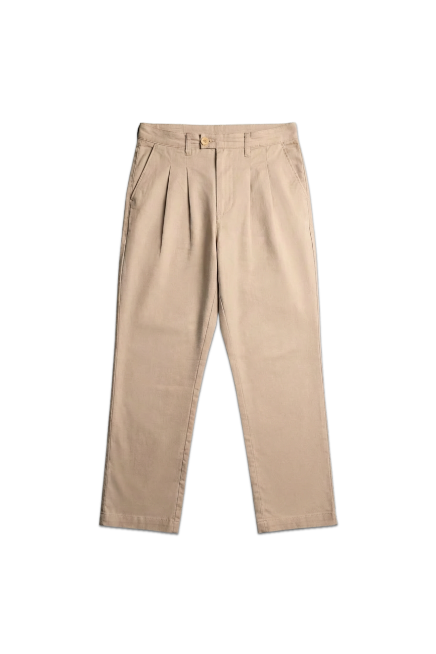 Linen Relaxed Fit Pant – Soft Beige