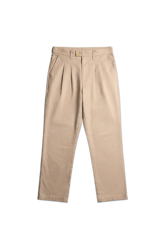 Linen Relaxed Fit Pant – Soft Beige