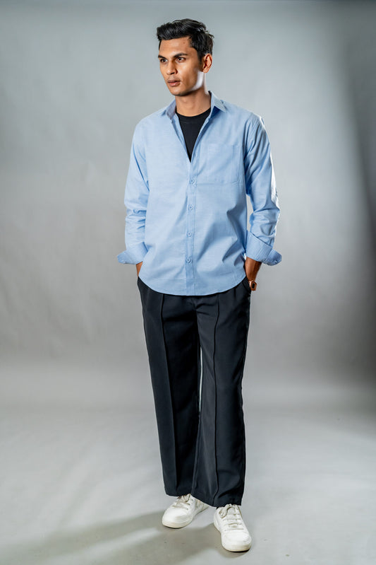 Button-Down Oxford Shirt – Ocean Breeze