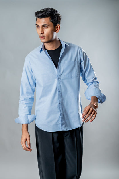 Button-Down Oxford Shirt – Ocean Breeze