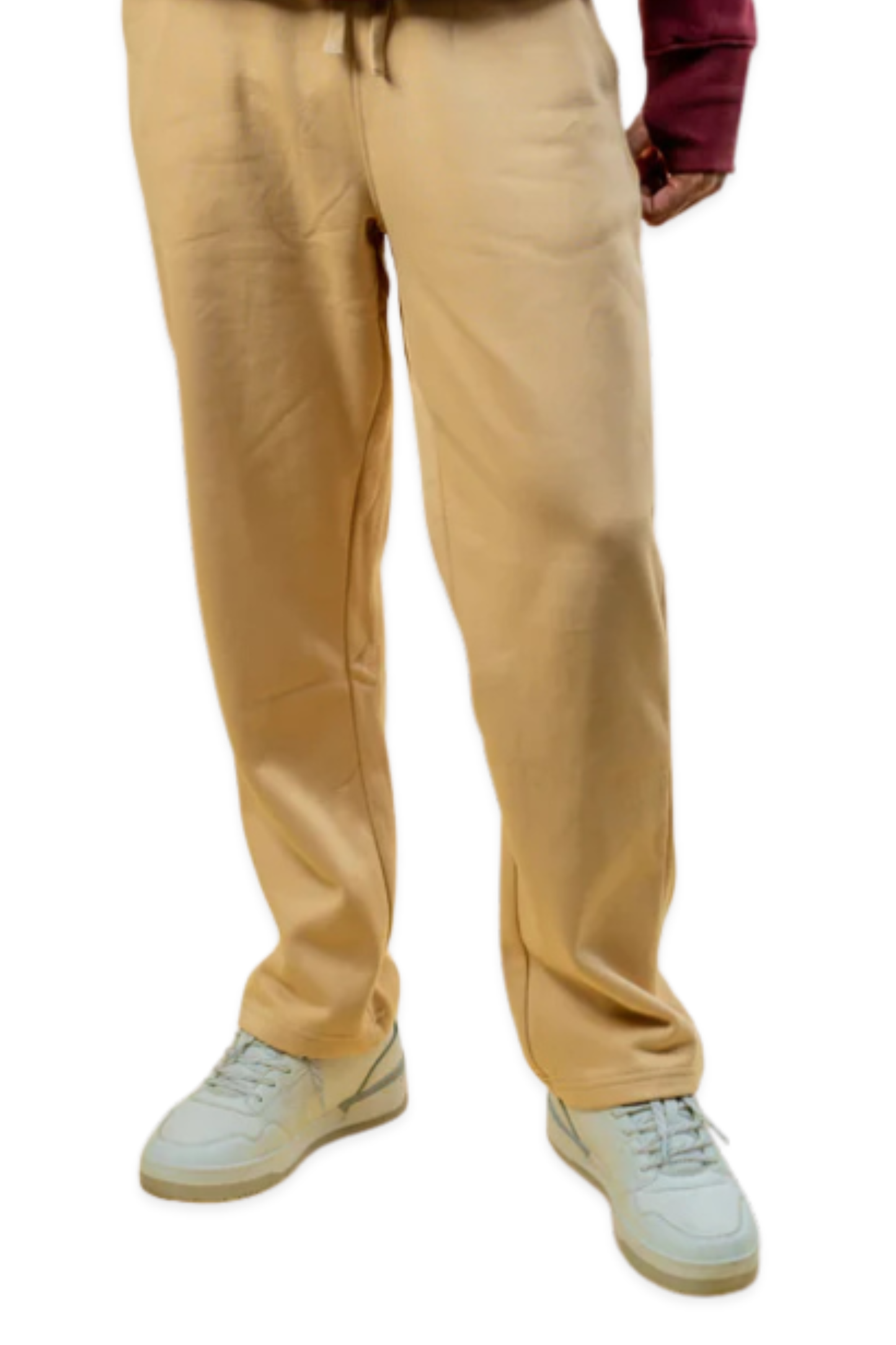 Relaxed Fit Sweatpants - Beige