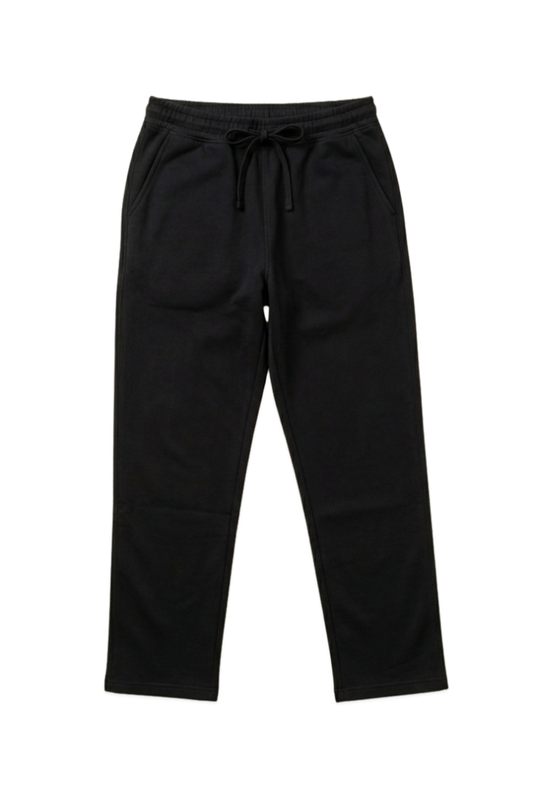 Relaxed Fit Sweatpants - Black