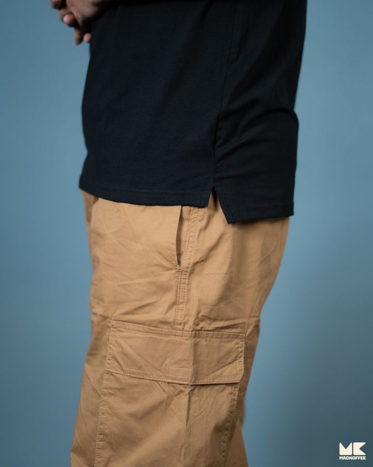 Oversized Drop Shoulder T-Shirt – Black