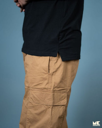 Oversized Drop Shoulder T-Shirt – Black