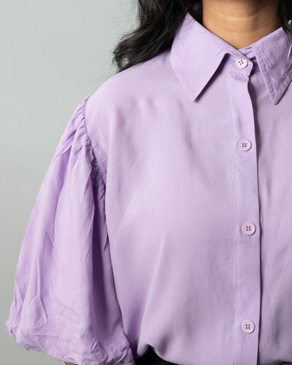 Airy Drapes Shirt Top for Women – Bloom