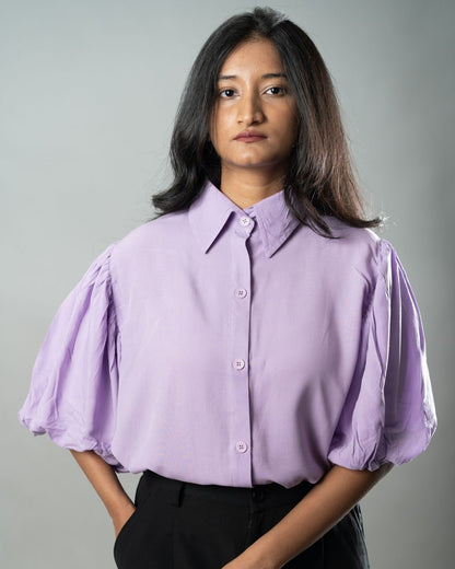 Airy Drapes Shirt Top for Women – Bloom
