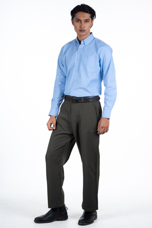 Load image 1 in gallery view. Button-Down Oxford Shirt – Ocean Breeze