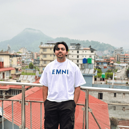 EMNI Official Merchandise Printed Oversized Drop Shoulder T-Shirts for Men | Comfortable Cotton Fabric | Mad Koffee Fashion Show your support with our EMNI official merchandise printed oversized drop shoulder t-shirts. Made from soft, breathable cotton fabric, these tees feature exclusive EMNI designs, perfect for true fans who want to represent in style.