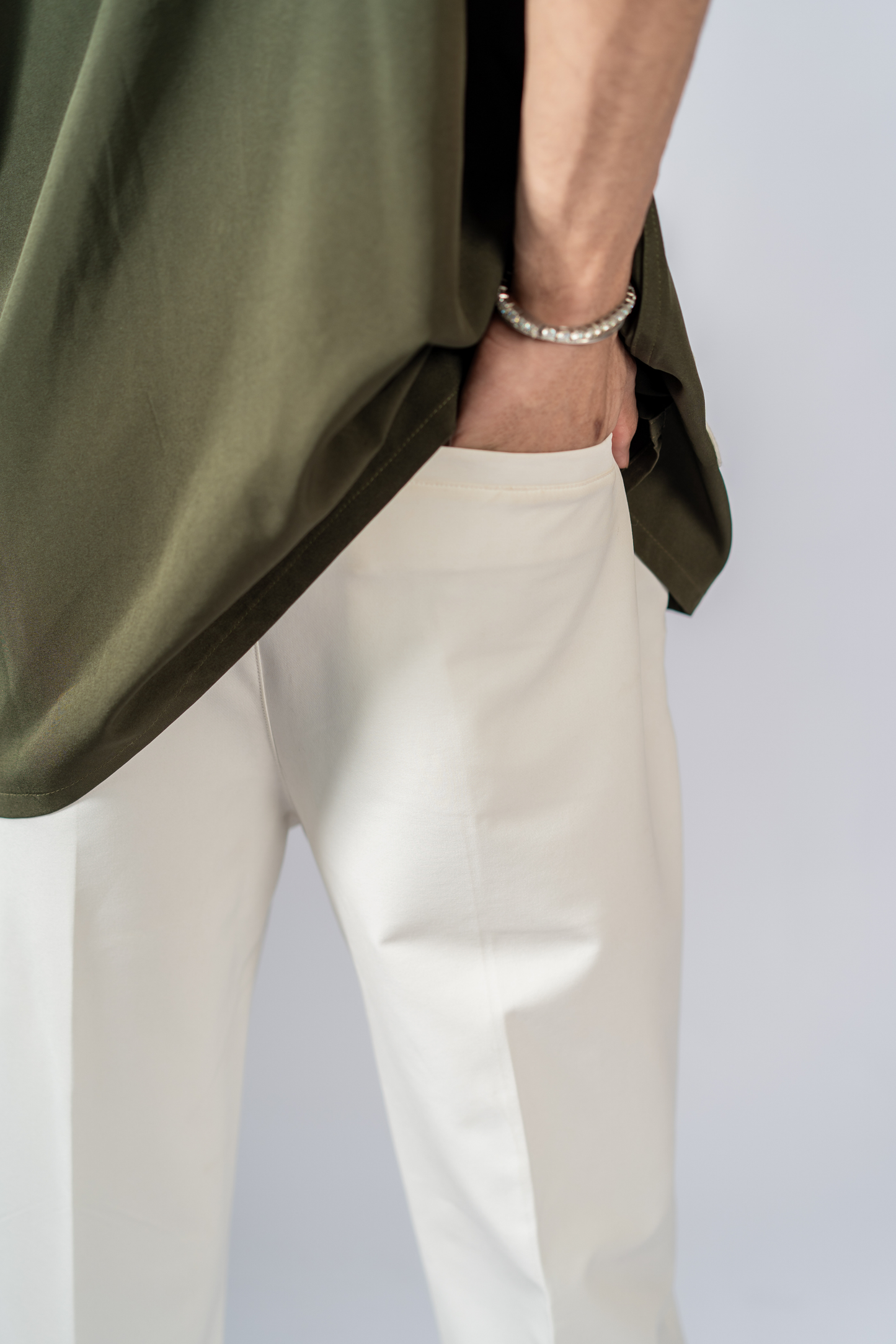 Bootcut Pajamas - Off White