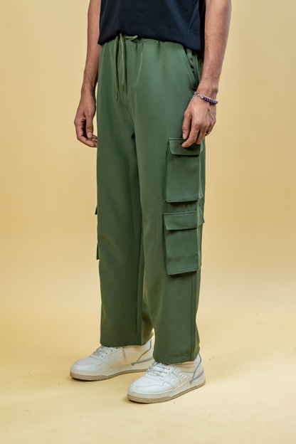 8 Pocket Baggies – Olive Green