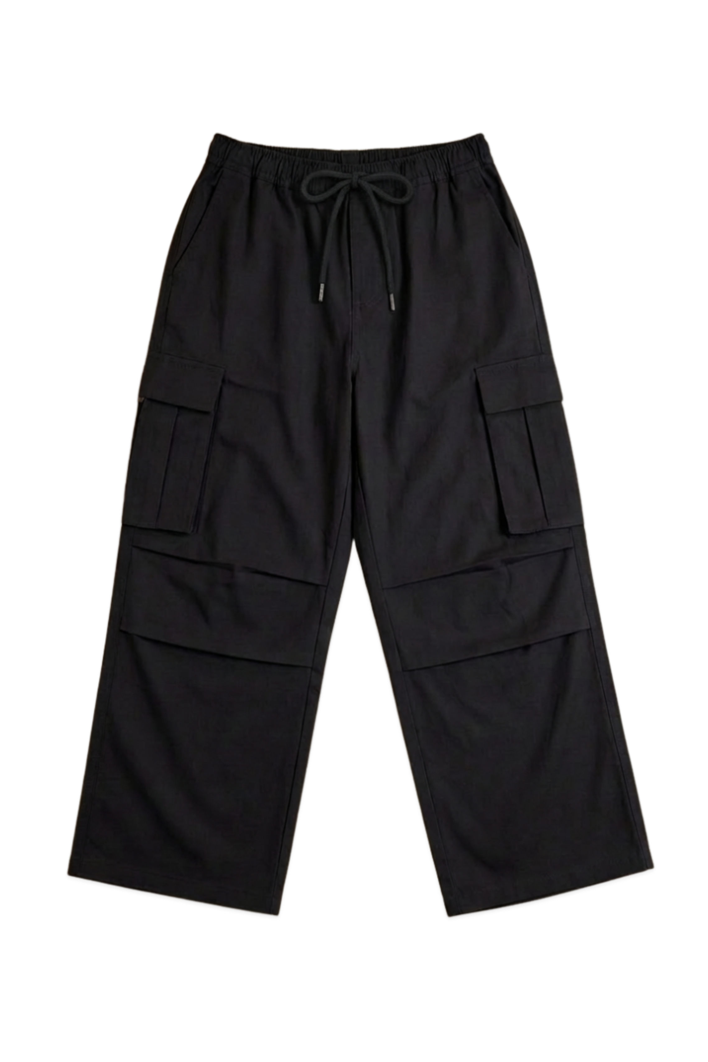 6 pocket Cargos - Black