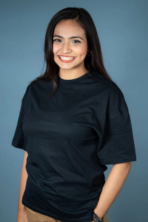 Load image 1 in gallery view. Oversized Drop Shoulder T-Shirt – Black
