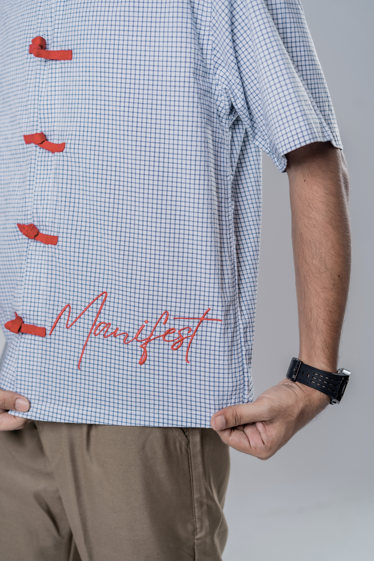 Manifest Frog-Button Shirt