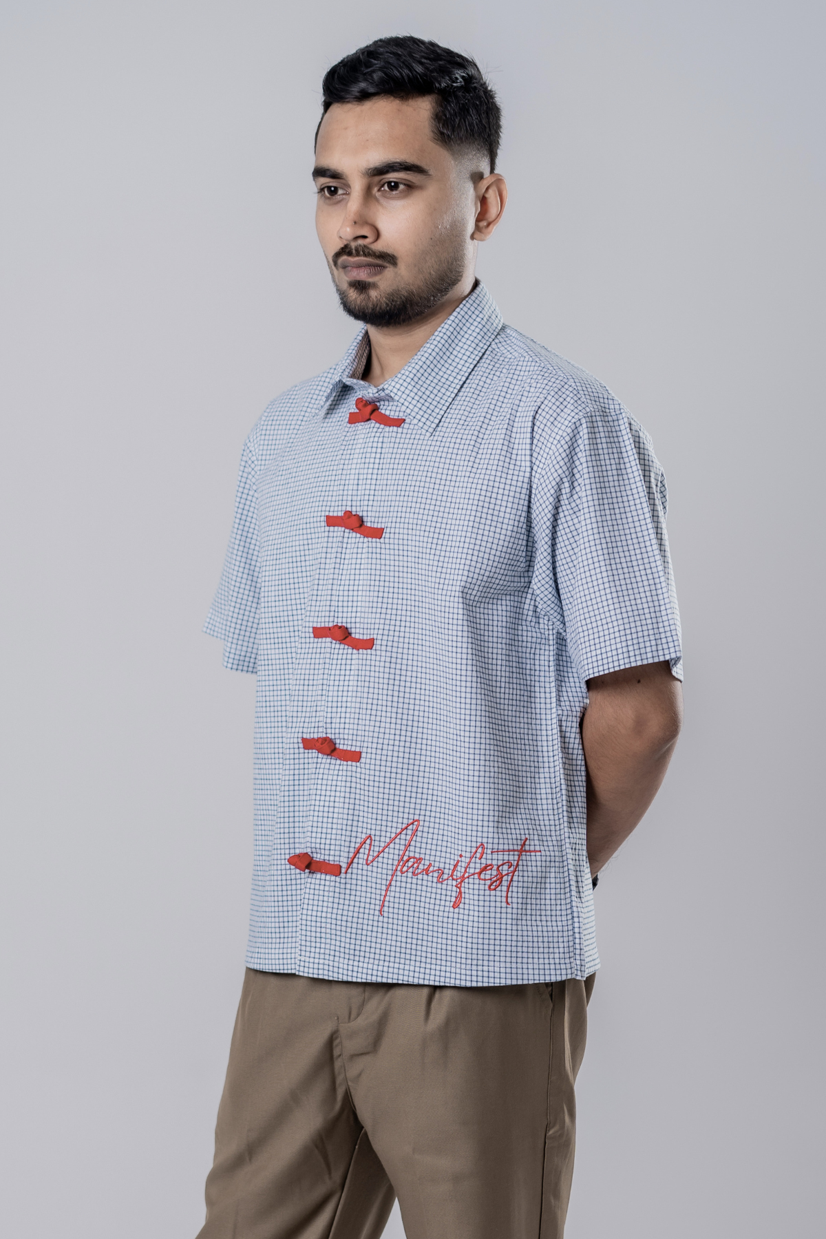 Manifest Frog-Button Shirt
