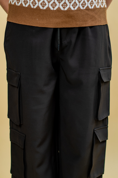 8 Pocket Baggies – Americano (Black)