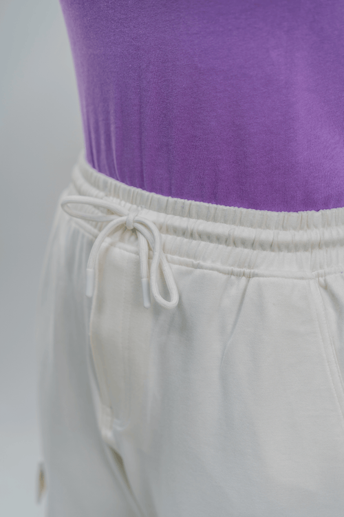 Load image 1 in gallery view. Mad Koffee 4 Way Stretch 8 Pocket Baggies - Cloud White