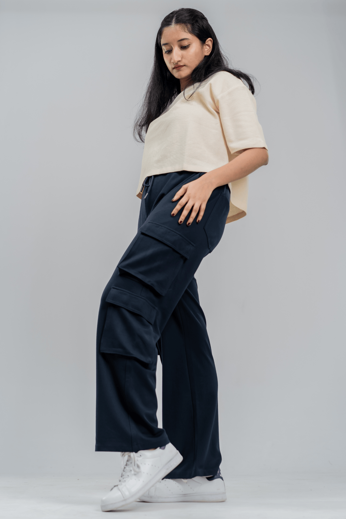 Mad Koffee 4 Way Stretch 8 Pocket Baggies - Midnight Navy