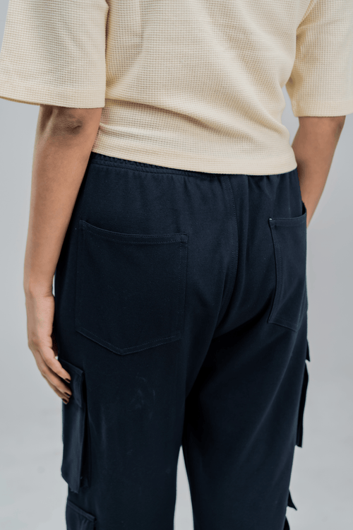 Load image 1 in gallery view. Mad Koffee 4 Way Stretch 8 Pocket Baggies - Midnight Navy