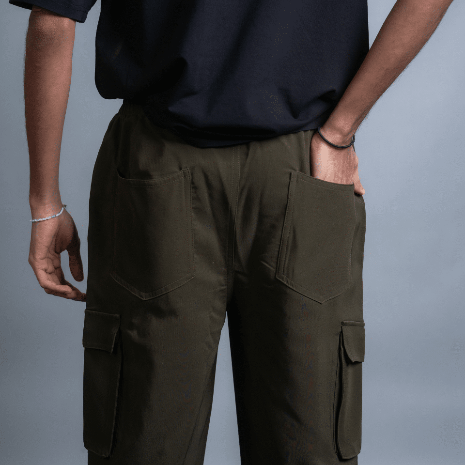 8 Pocket Baggies – Olive Brown