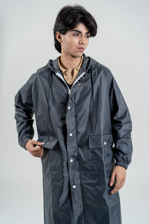 Load image 1 in gallery view. Raincoat - Stormcloud