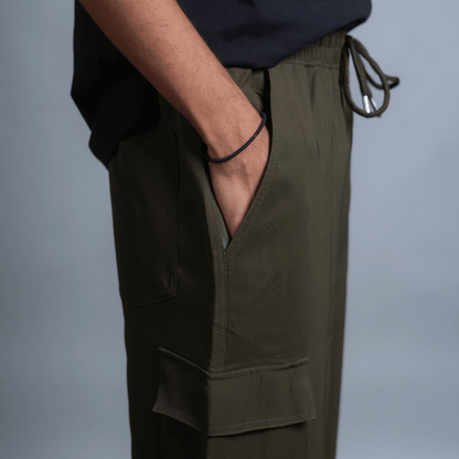 8 Pocket Baggies – Olive Brown