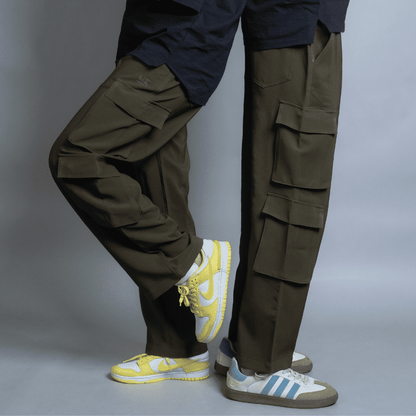 8 Pocket Baggies – Olive Brown