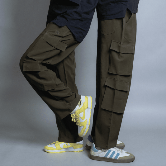 8 Pocket Baggies – Olive Brown