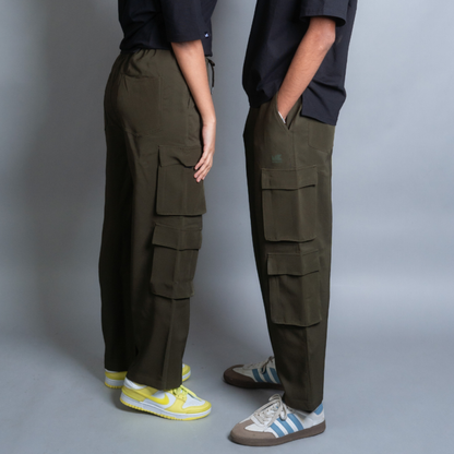 8 Pocket Baggies – Olive Brown