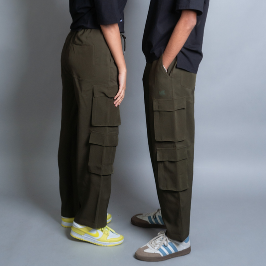 8 Pocket Baggies – Olive Brown