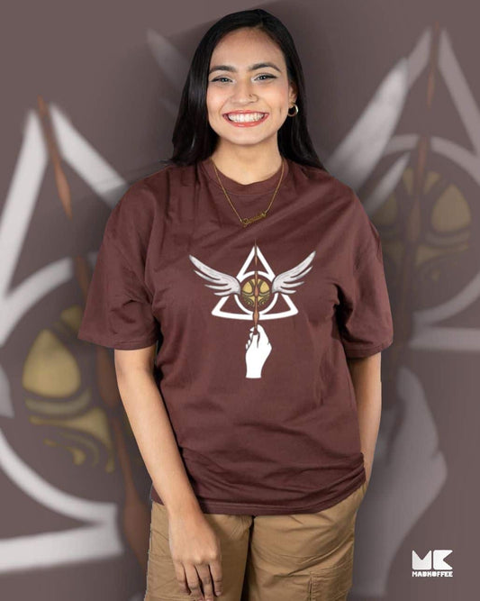 Harry Potter inspired t-shirt design with magic spell art – DTF print by Mad Koffee