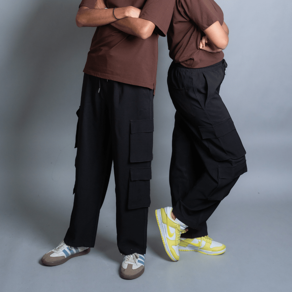 8 Pocket Baggies – Americano (Black)