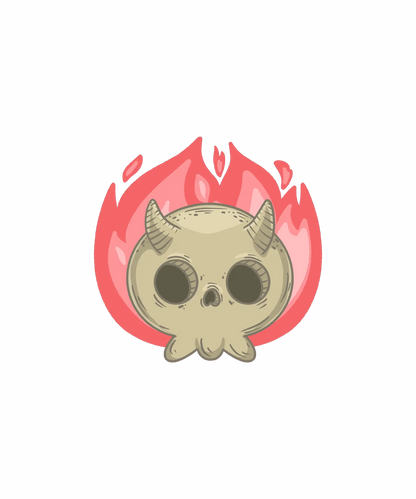 t-shirt-design-generator-featuring-a-cute-illustrated-character-in-flames-5879h