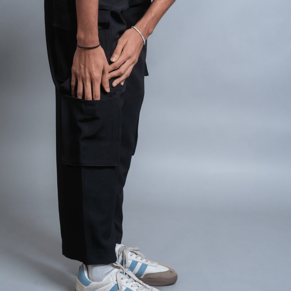 8 Pocket Baggies – Americano (Black)