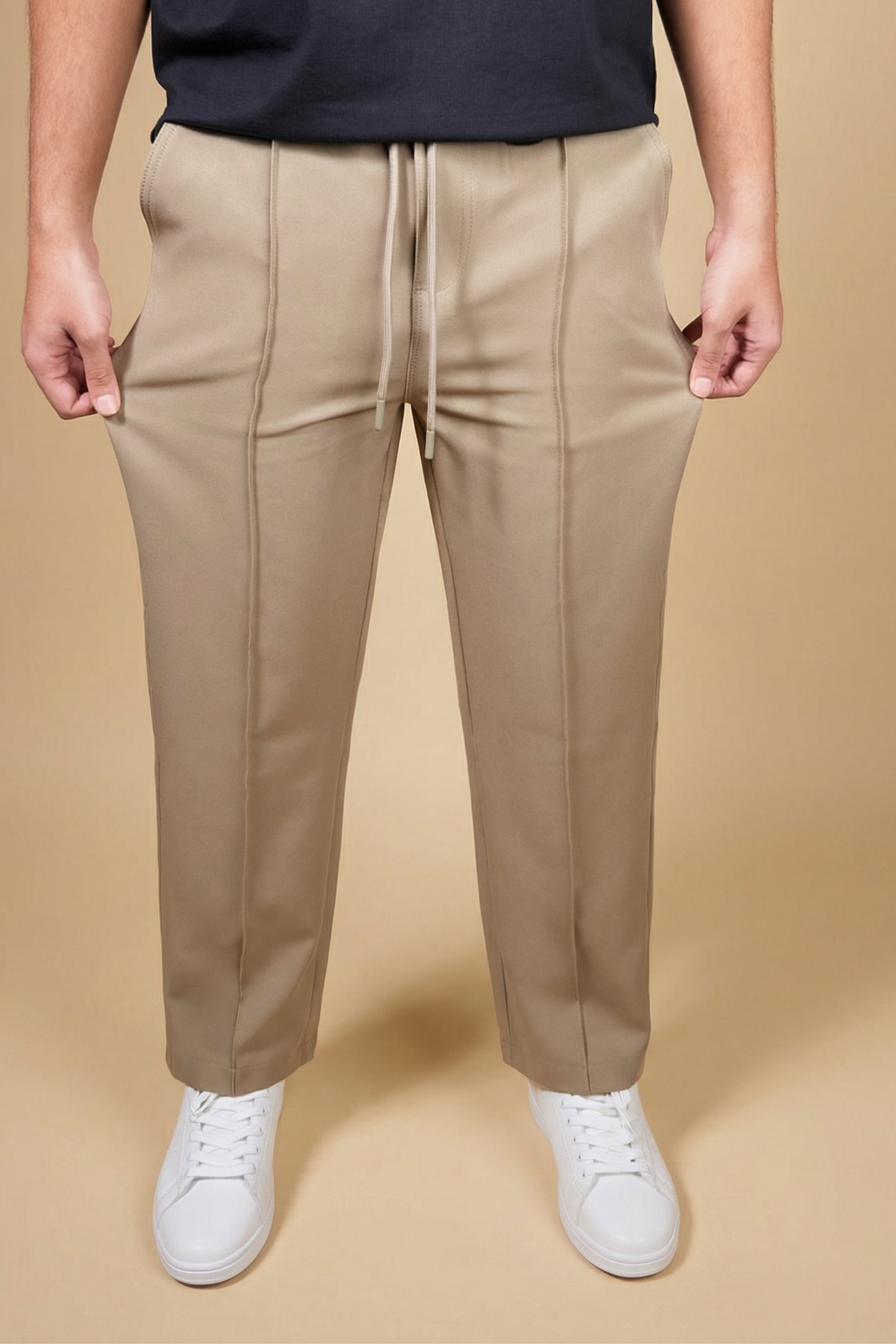 DeskToDinner Pants – Beige