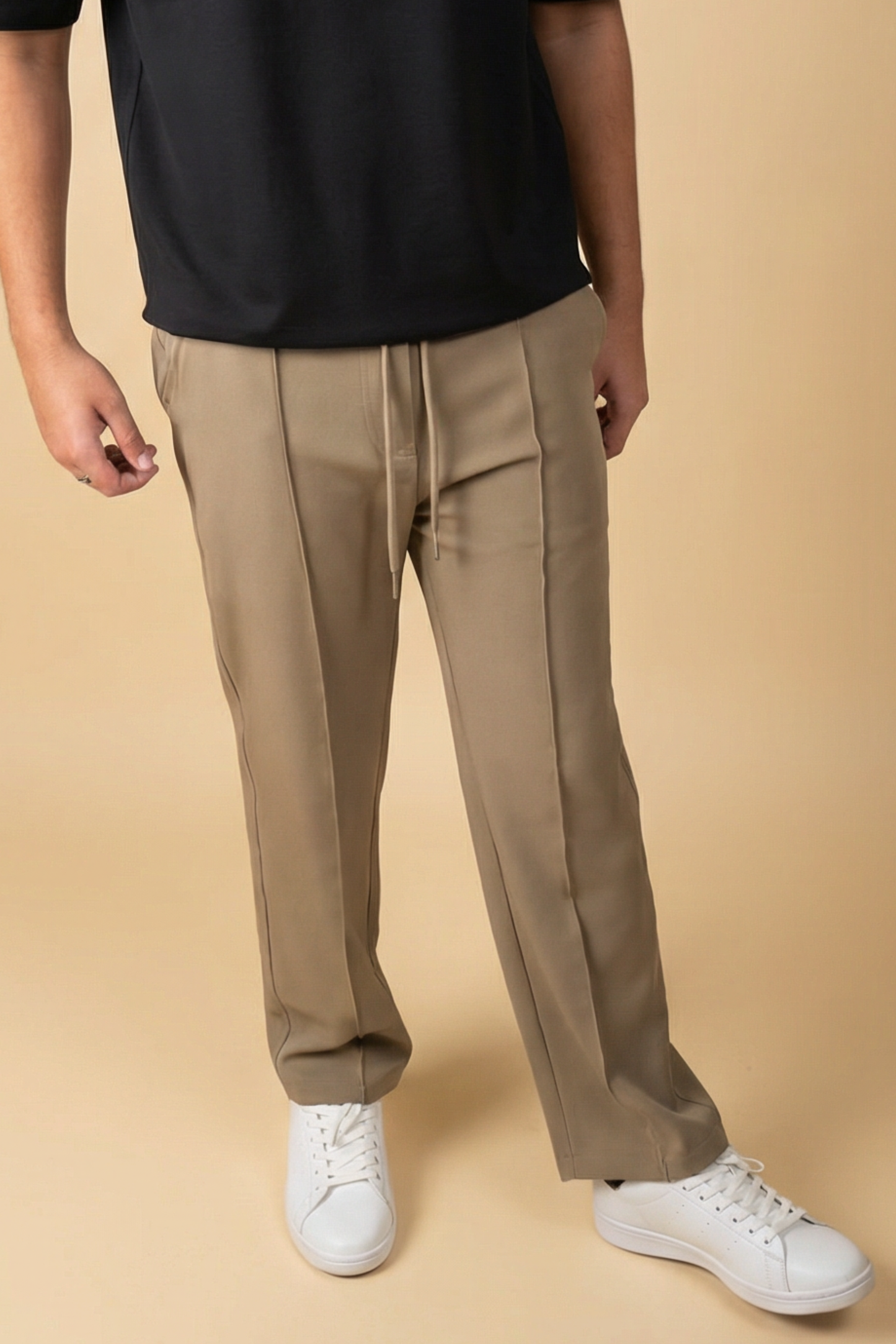 DeskToDinner Pants – Beige