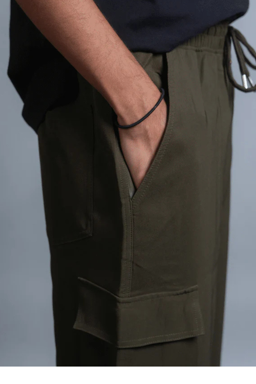 Load image 1 in gallery view. 8 Pocket Baggies – Olive Brown (LIGHTWEIGHT)