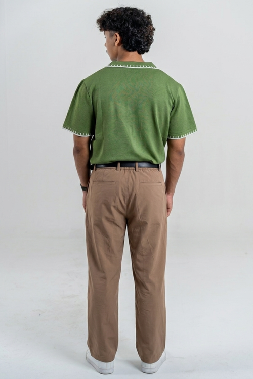 Load image 1 in gallery view. Korean Pants - Taupe (Warm Khaki)