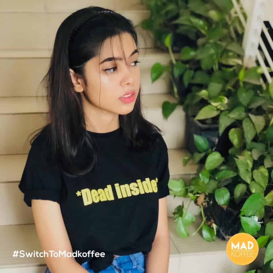 Printed Regular Fit T-Shirts for Men | Comfortable Cotton Fabric | Mad Koffee Fashion Discover our vibe printed regular fit t-shirts, designed for those who love effortless style and comfort. Made from soft, breathable cotton fabric, these tees feature trendy, mood-enhancing graphics perfect for everyday wear.