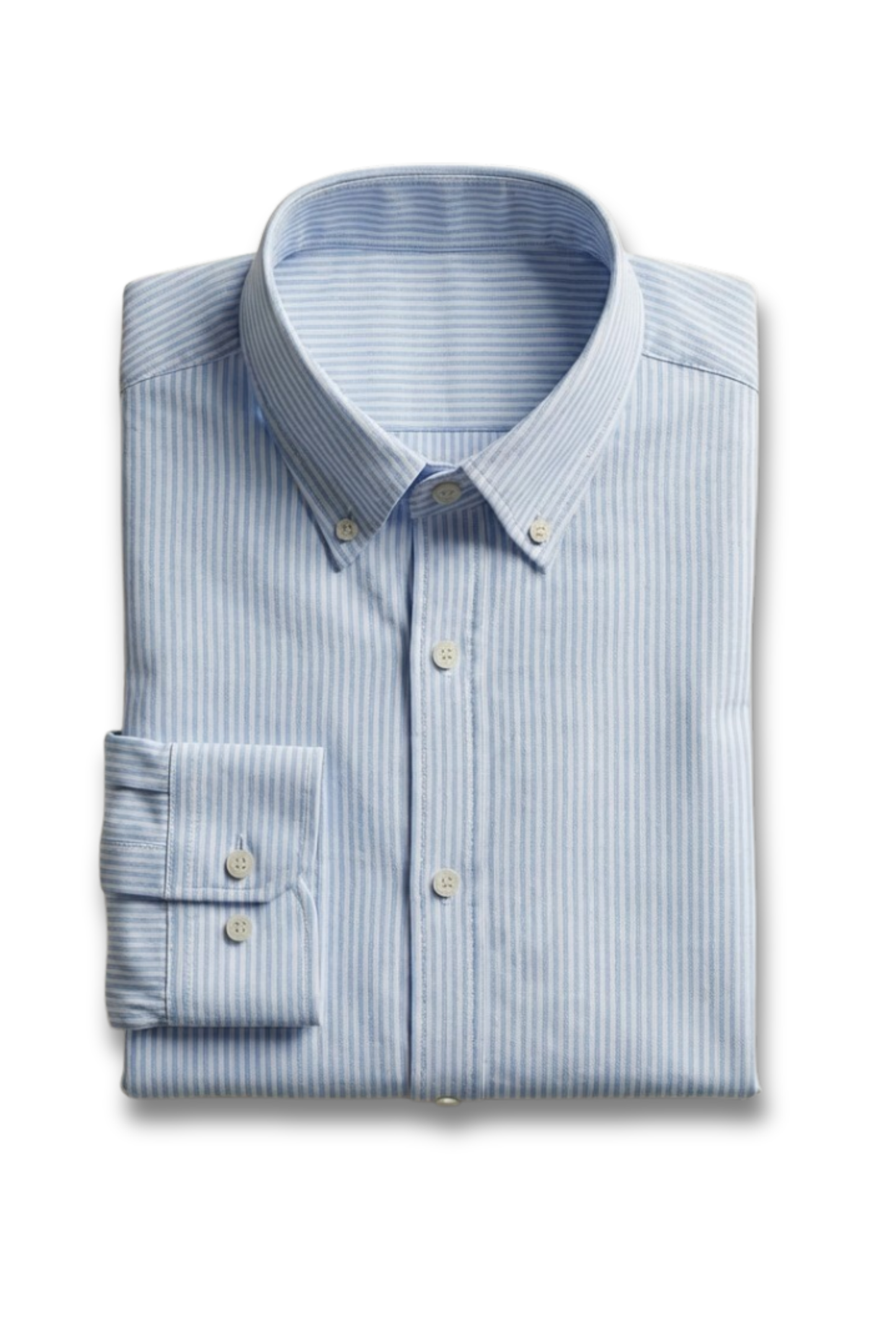 AirLight Button-down Shirts – Light Blue Stripes