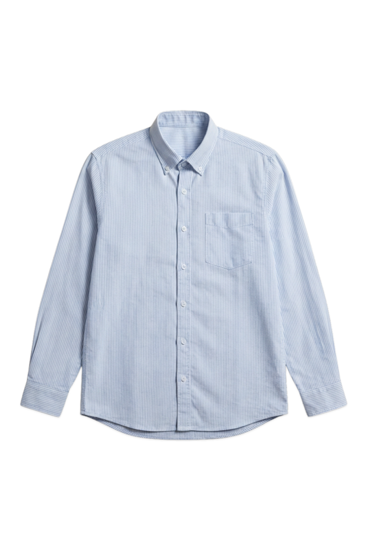 AirLight Button-down Shirts – Light Blue Stripes