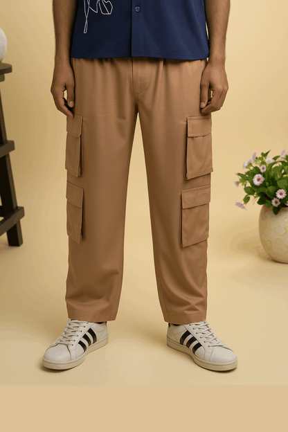 8 Pocket Baggies – Khaki