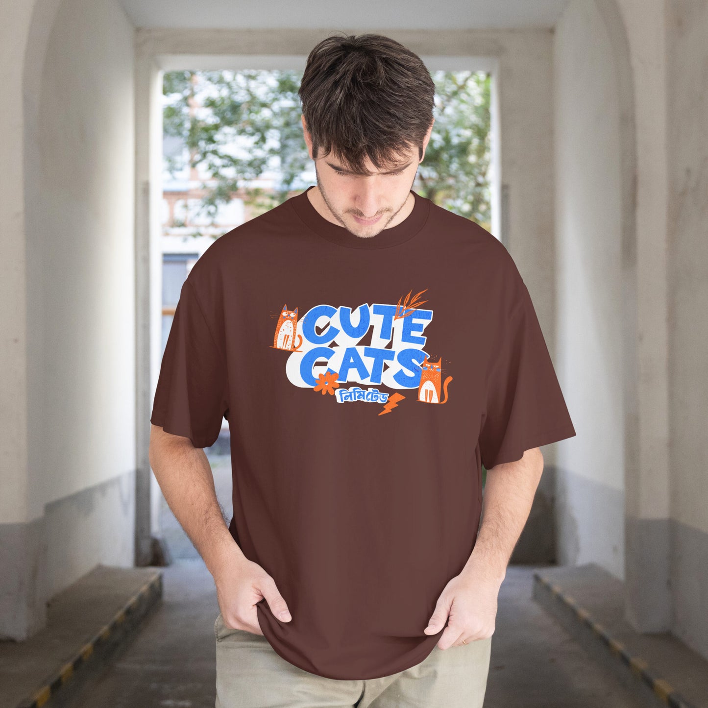 Cute Cats Limited - Oversized Drop Shoulder T-shirt