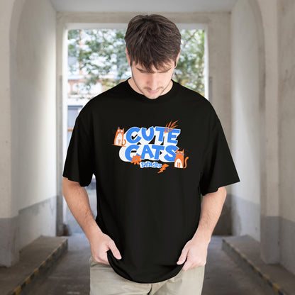 Cute Cats Limited - Oversized Drop Shoulder T-shirt