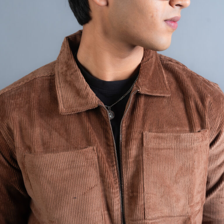 Cord Jacket- Brown
