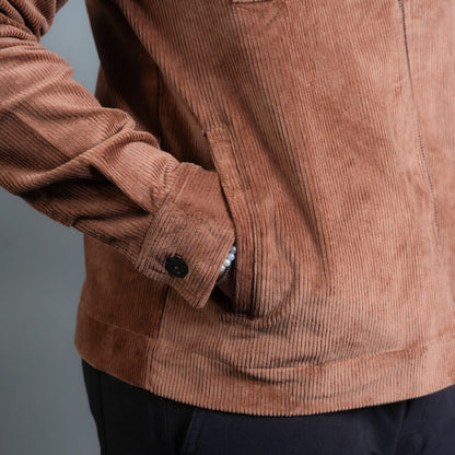 Cord Jacket- Brown