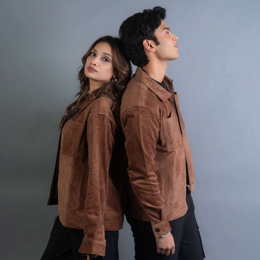 Cord Jacket- Brown